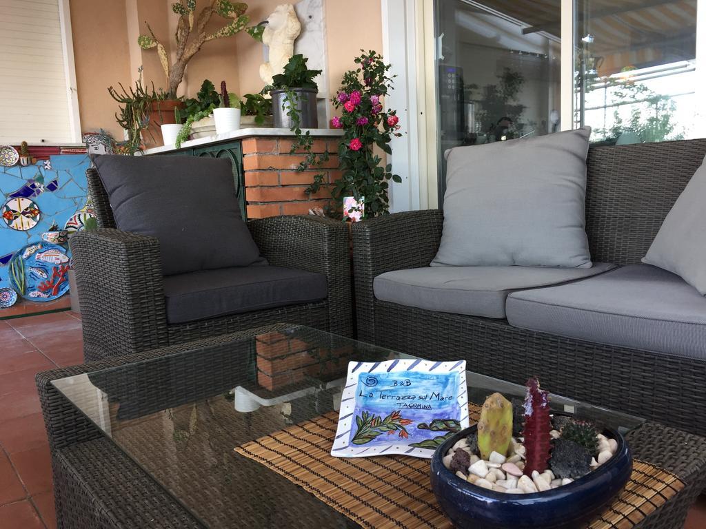 B&B La Terrazza Sul Mare Taormina Eksteriør billede