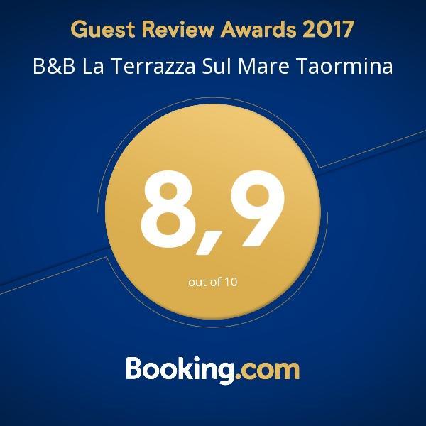 B&B La Terrazza Sul Mare Taormina Eksteriør billede